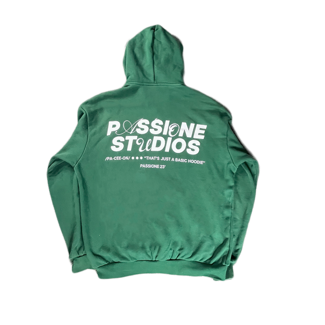 Passione Pasic Hoodie 'Forest Green'