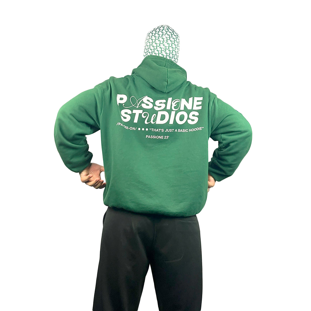 Passione Pasic Hoodie 'Forest Green'